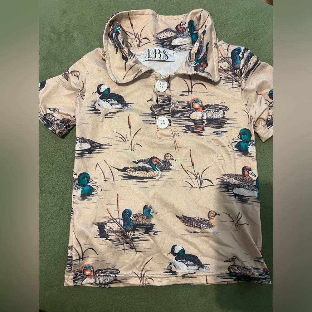 LBS boys duck shirt
